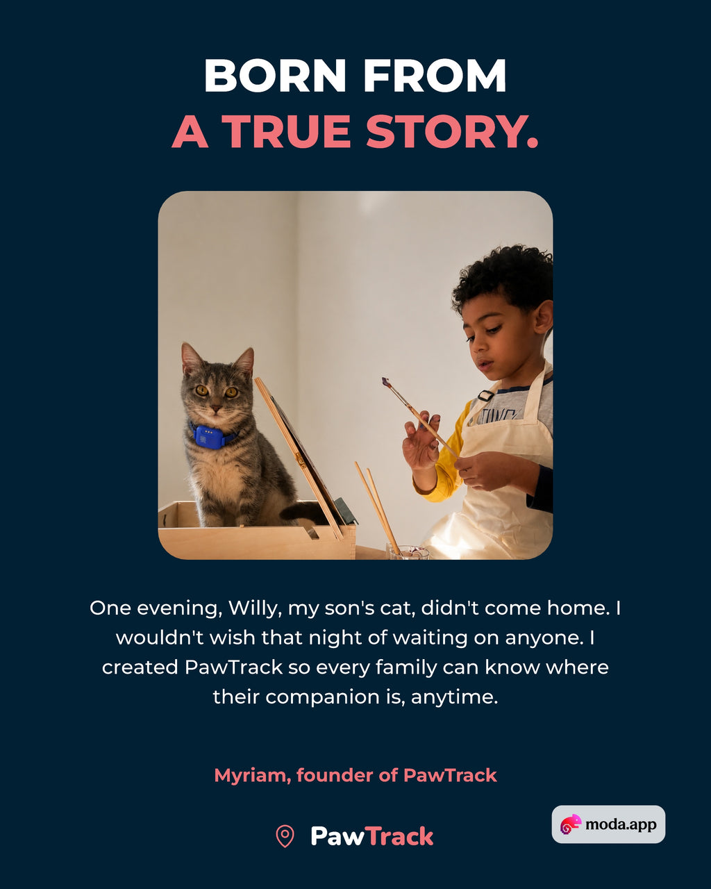 PawTrack, born from a true story